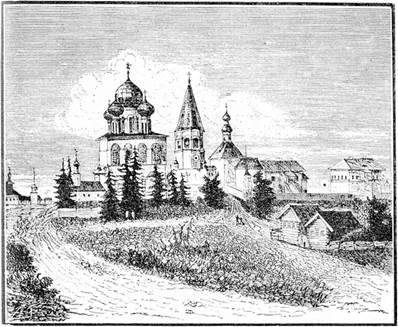Спасо-Преображенский собор и Успенский монастырь в Холмогорах -- место заточения Брауншвейгской фамилии