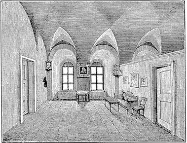 Комната принцессы Анны Леопольдовны в здании Успенского монастыря в Холмогорах