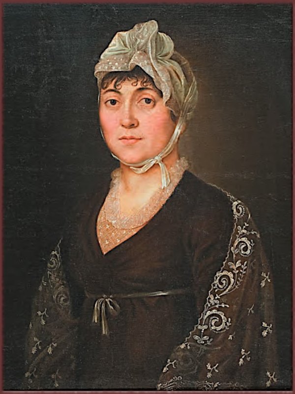 Марья Николаевна Аксакова. Портрет неизвестного автора