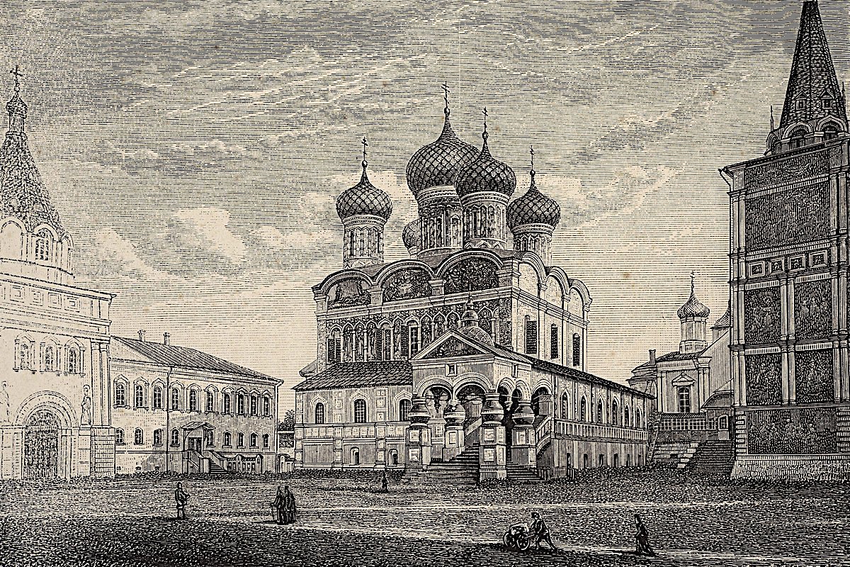 Вид Ипатьевского монастыря в Костроме